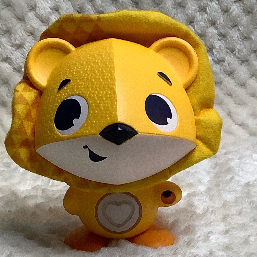 Tiny Love Wonder Buddies Leonardo Lion Interactive Toy Working but No Apple